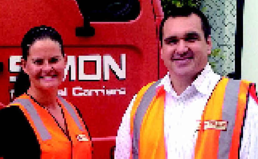TOP TRAINING: Wayne Striplin from Strategix Training Group and Queensland’s newest truck driver Candice Lureman. TOP TRAINING: Wayne Striplin from Strategix Training Group and Queensland’s newest truck driver Candice Lureman.